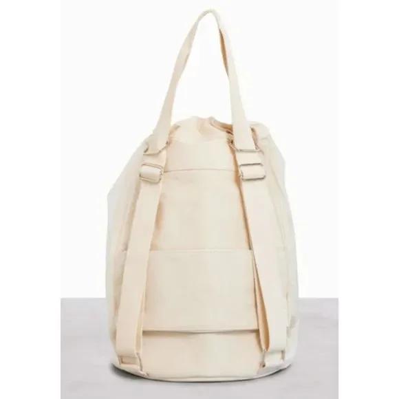 NWT BEIS The High-brid Mesh Backpack in Beige - Picture 10 of 13